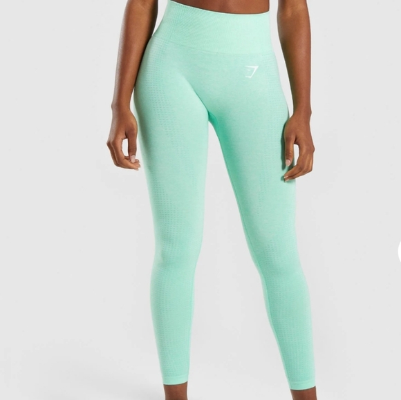 Gymshark Vital Seamless Leggings Green 